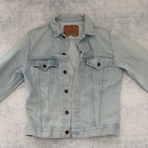 Vintage Levi's Classic Light Blue Jean Jacket